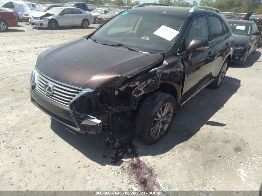 2013 LEXUS RX 350 - 2T2ZK1BA7DC107017