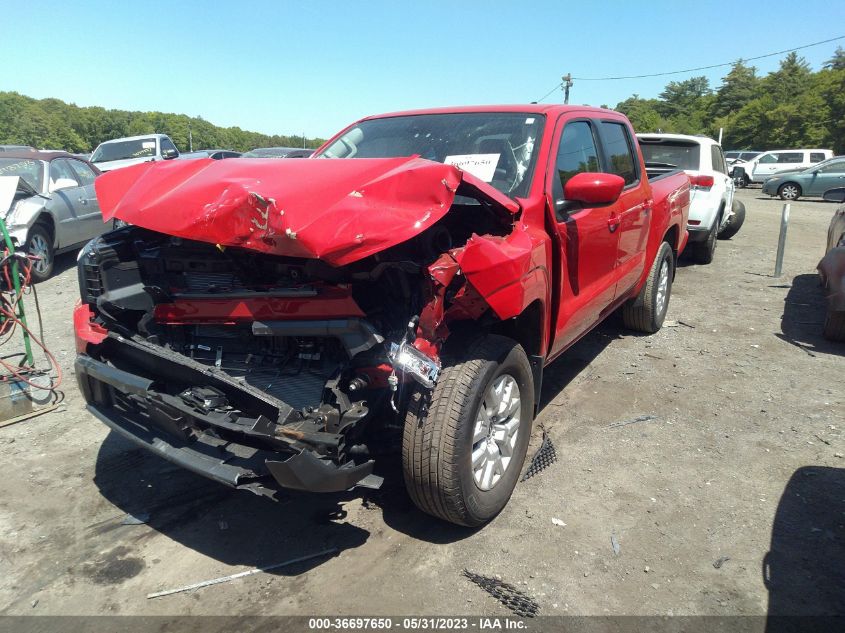 2022 NISSAN FRONTIER SV - 1N6ED1EK1NN664387
