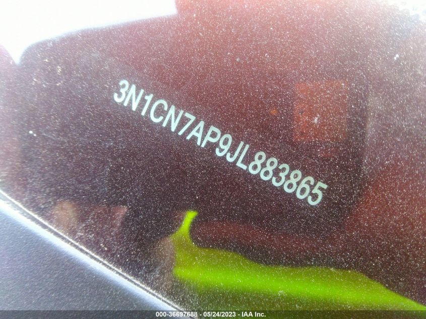 2018 NISSAN VERSA SEDAN S PLUS - 3N1CN7AP9JL883865