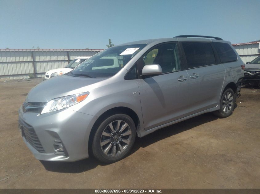2020 TOYOTA SIENNA XLE - 5TDDZ3DC7LS243920