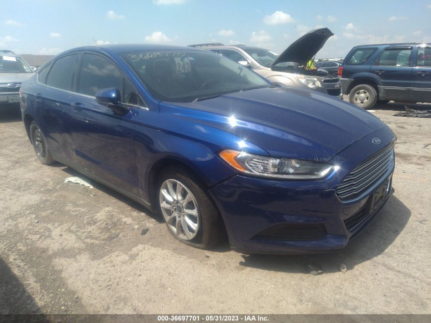 2016 FORD FUSION S - 3FA6P0G71GR327693