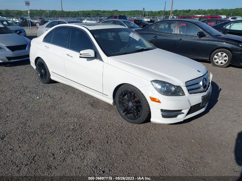 2013 MERCEDES-BENZ C-CLASS C 250 - WDDGF4HB0DR288166