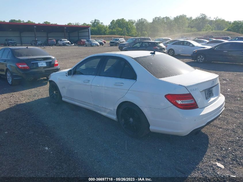2013 MERCEDES-BENZ C-CLASS C 250 - WDDGF4HB0DR288166