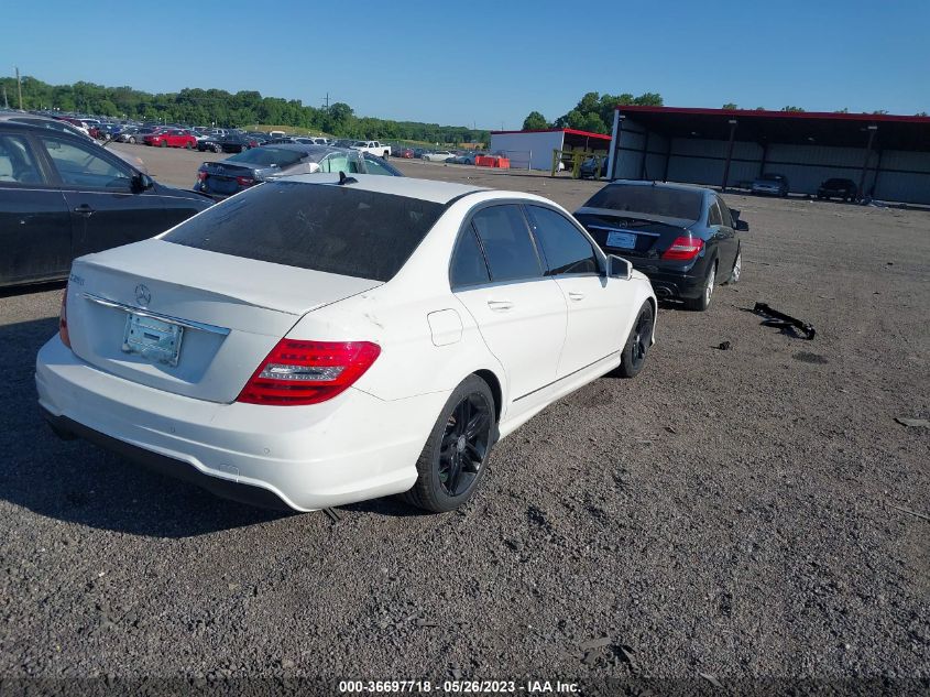 2013 MERCEDES-BENZ C-CLASS C 250 - WDDGF4HB0DR288166