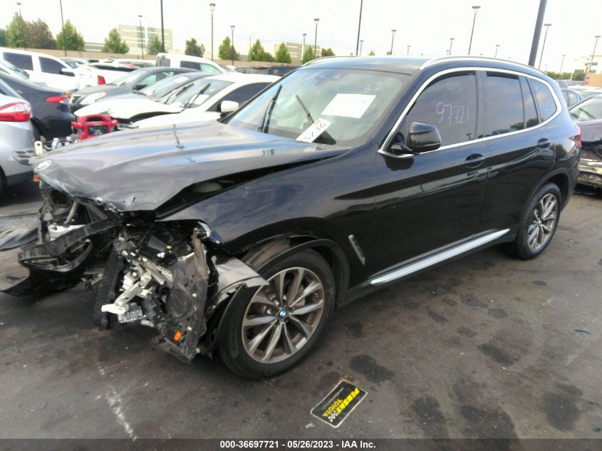 2019 BMW X3 XDRIVE30I - 5UXTR9C52KLP97382
