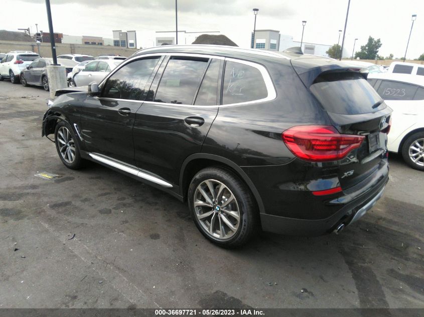 2019 BMW X3 XDRIVE30I - 5UXTR9C52KLP97382