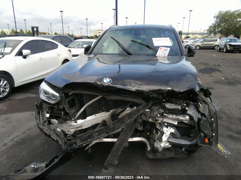 2019 BMW X3 XDRIVE30I - 5UXTR9C52KLP97382