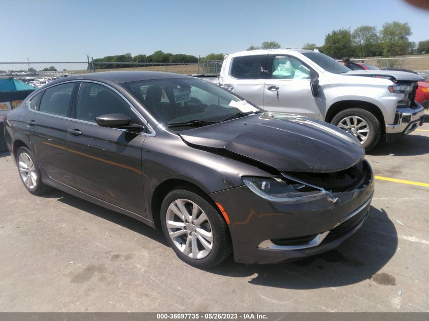 VIN 1C3CCCAB3FN753088 2015 CHRYSLER 200 no.1