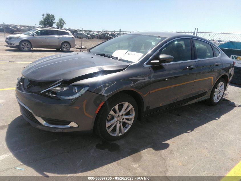 VIN 1C3CCCAB3FN753088 2015 CHRYSLER 200 no.2