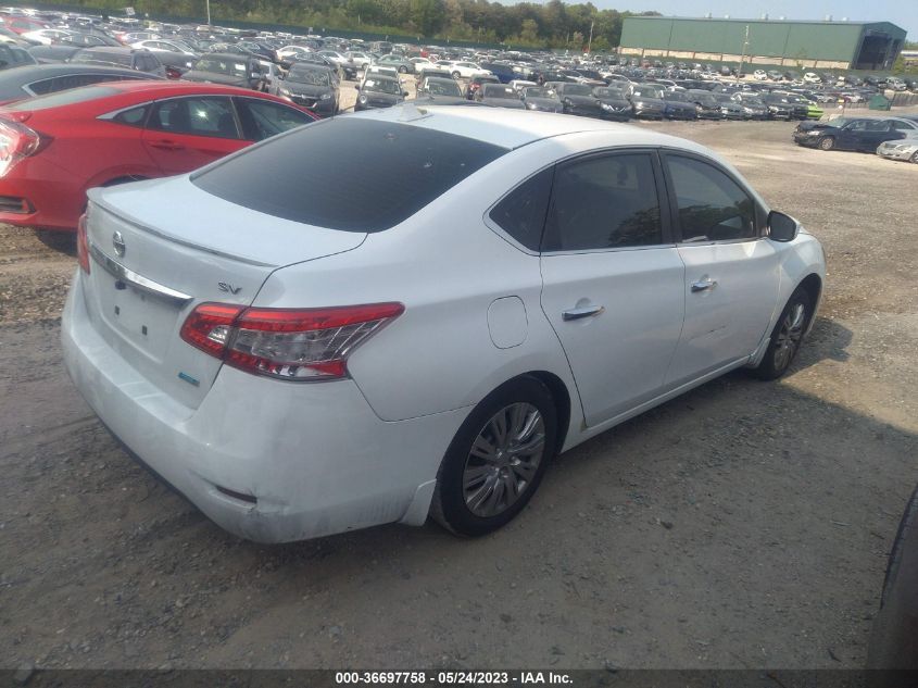 2014 NISSAN SENTRA S/FE+ S/SV/FE+ SV/SR/SL - 3N1AB7AP1EY251905