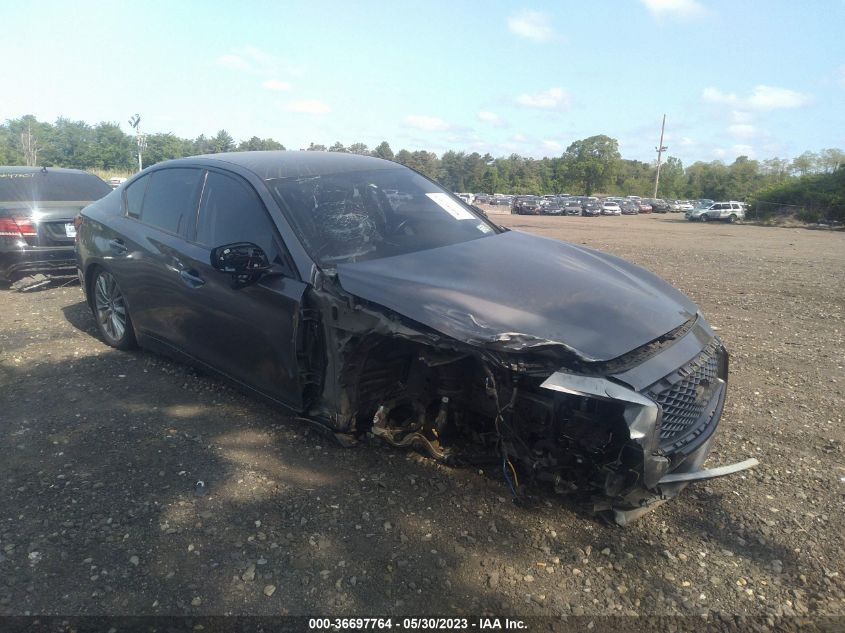 2021 INFINITI Q50 3.0T PURE - JN1EV7ARXMM750276