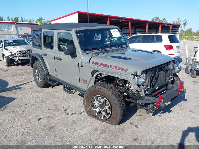 VIN 1C4HJXFN2NW241316 2022 JEEP WRANGLER UNLIMITED RUBICON