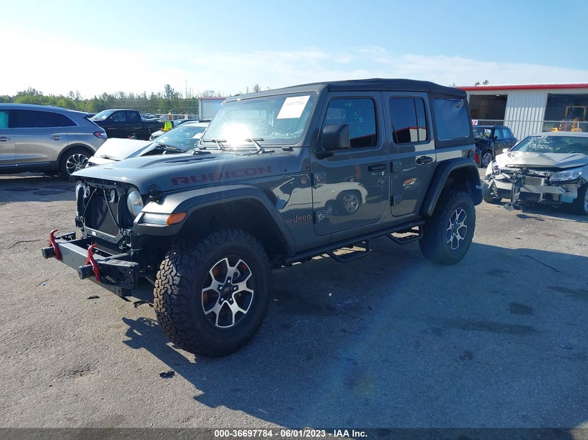 VIN 1C4HJXFN2NW241316 2022 JEEP WRANGLER UNLIMITED RUBICON