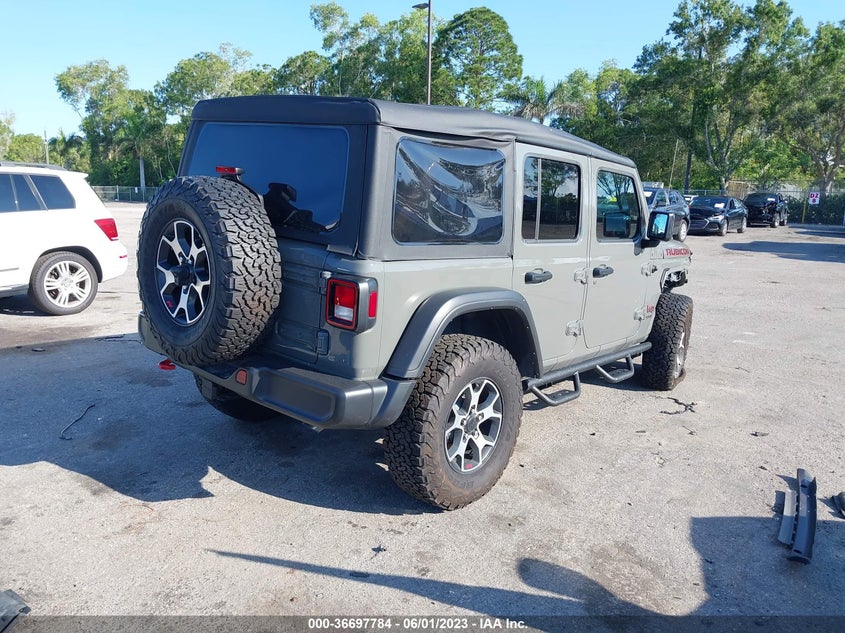 VIN 1C4HJXFN2NW241316 2022 JEEP WRANGLER UNLIMITED RUBICON