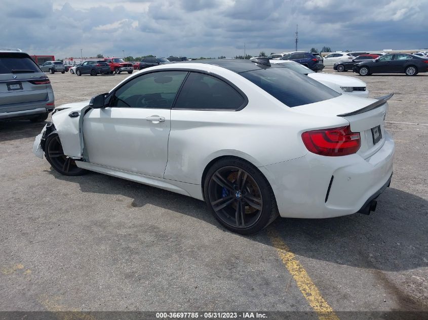 2017 BMW M2 - WBS1H9C56HV887037