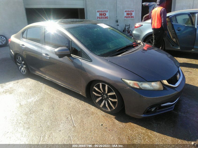 2015 HONDA CIVIC SEDAN EX-L - 19XFB2F90FE229266