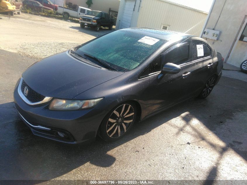2015 HONDA CIVIC SEDAN EX-L - 19XFB2F90FE229266