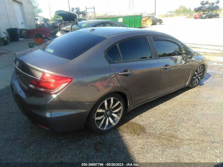 2015 HONDA CIVIC SEDAN EX-L - 19XFB2F90FE229266