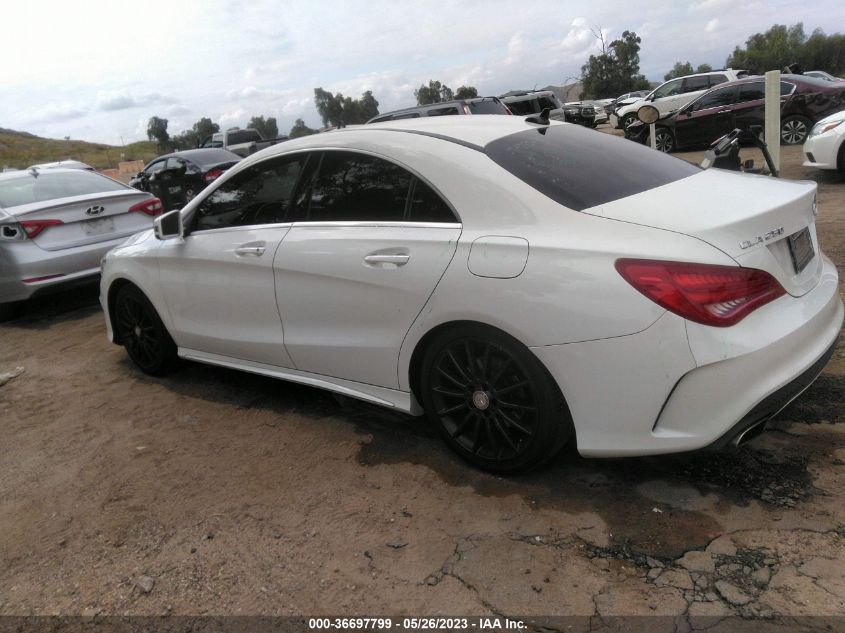 2016 MERCEDES-BENZ CLA CLA 250 - WDDSJ4EBXGN302857