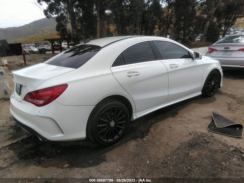 2016 MERCEDES-BENZ CLA CLA 250 - WDDSJ4EBXGN302857