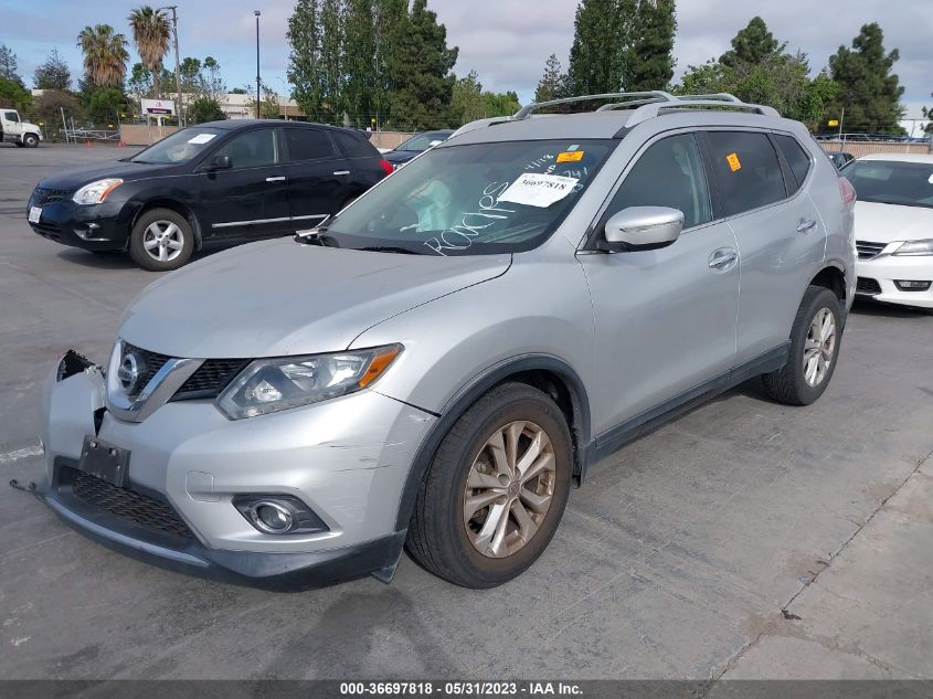 2014 NISSAN ROGUE SV - 5N1AT2MTXEC865653