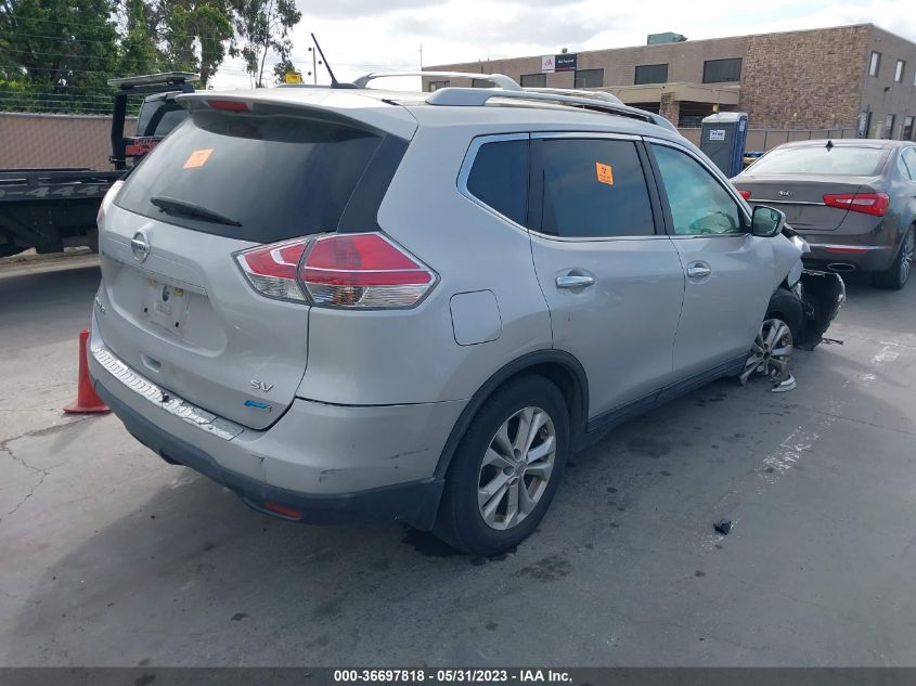2014 NISSAN ROGUE SV - 5N1AT2MTXEC865653