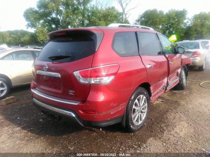 2014 NISSAN PATHFINDER SL - 5N1AR2MM8EC701065