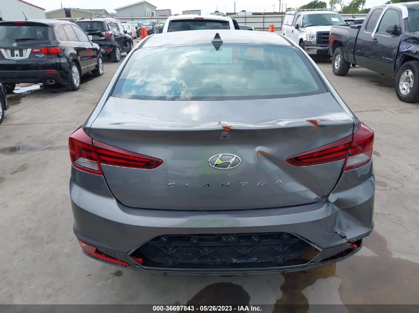 2019 HYUNDAI ELANTRA SEL - 5NPD84LF4KH429455