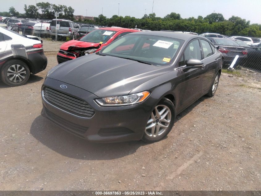 2016 FORD FUSION SE - 3FA6P0H72GR109258