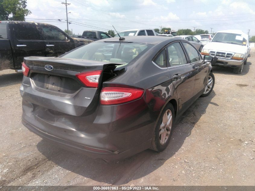 2016 FORD FUSION SE - 3FA6P0H72GR109258