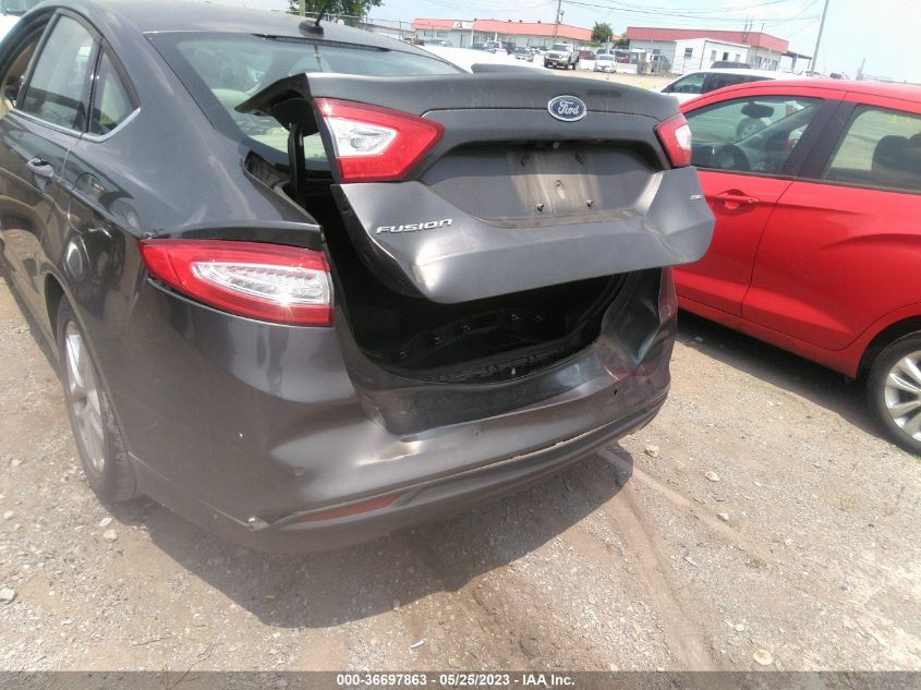 2016 FORD FUSION SE - 3FA6P0H72GR109258