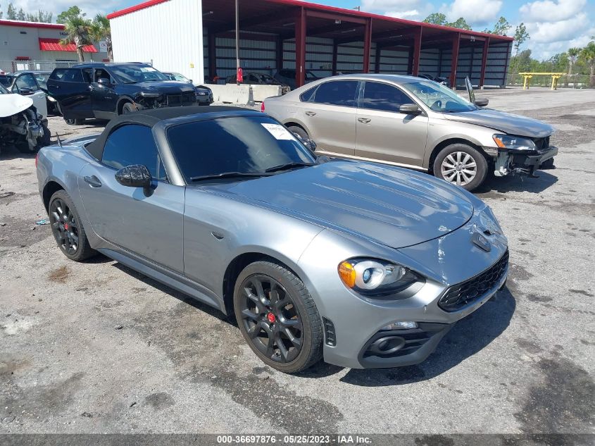 2017 FIAT 124 SPIDER ELABORAZIONE ABARTH - JC1NFAEK2H0108519
