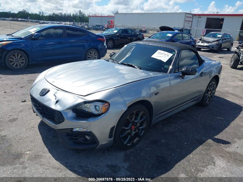 2017 FIAT 124 SPIDER ELABORAZIONE ABARTH JC1NFAEK2H0108519