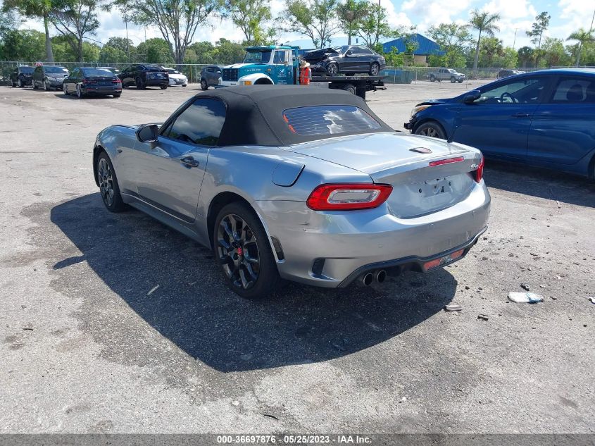 2017 FIAT 124 SPIDER ELABORAZIONE ABARTH JC1NFAEK2H0108519