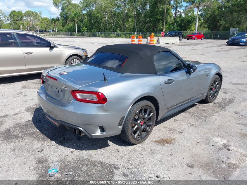 2017 FIAT 124 SPIDER ELABORAZIONE ABARTH JC1NFAEK2H0108519