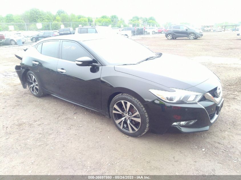 2017 NISSAN MAXIMA SV - 1N4AA6AP8HC434621