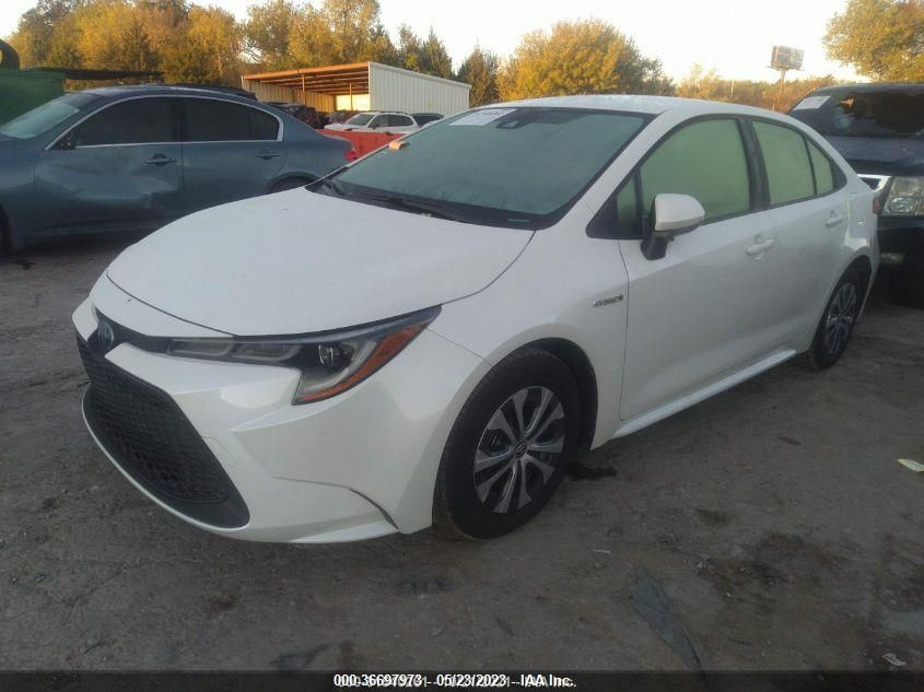 2021 TOYOTA COROLLA HYBRID LE - JTDEAMDE8MJ003745