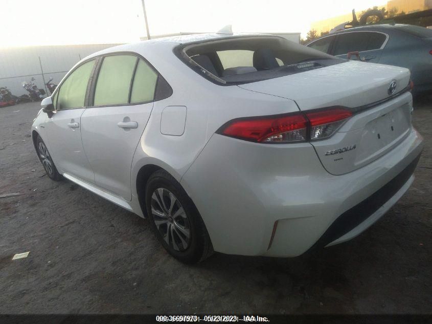 2021 TOYOTA COROLLA HYBRID LE - JTDEAMDE8MJ003745