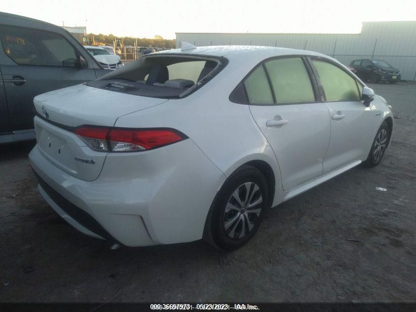 2021 TOYOTA COROLLA HYBRID LE - JTDEAMDE8MJ003745
