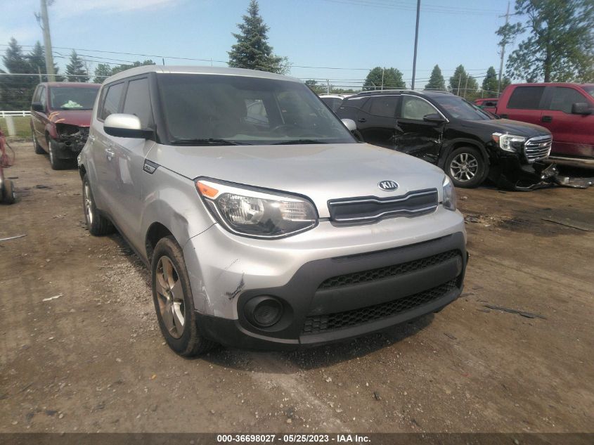 2019 KIA SOUL BASE - KNDJN2A20K7024858