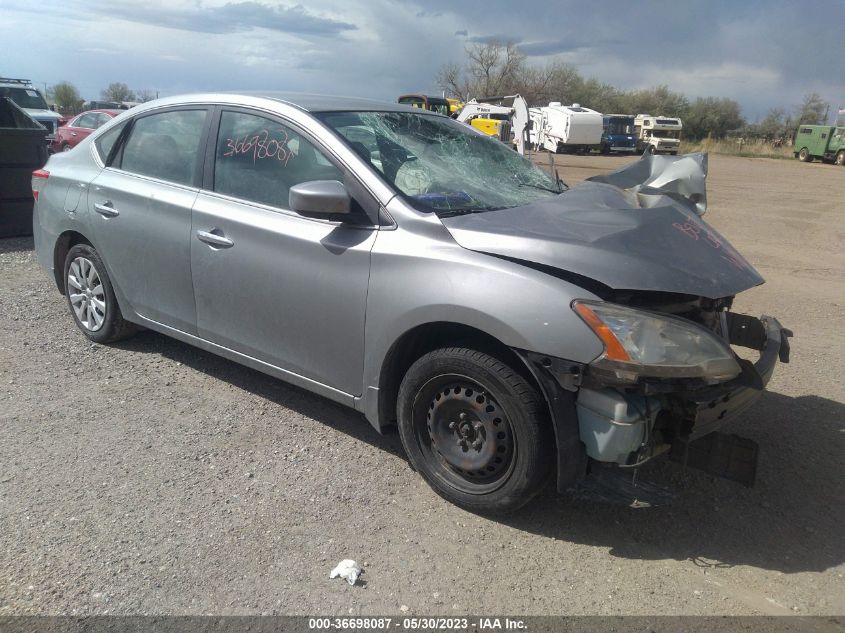 2014 NISSAN SENTRA S - 3N1AB7AP9EL683591