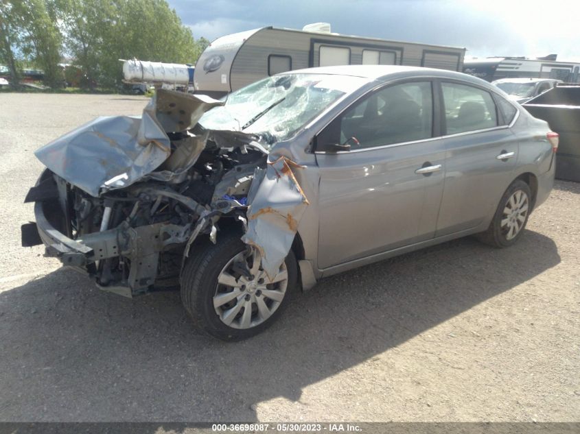 2014 NISSAN SENTRA S - 3N1AB7AP9EL683591