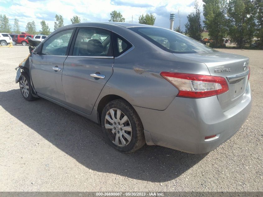 2014 NISSAN SENTRA S - 3N1AB7AP9EL683591