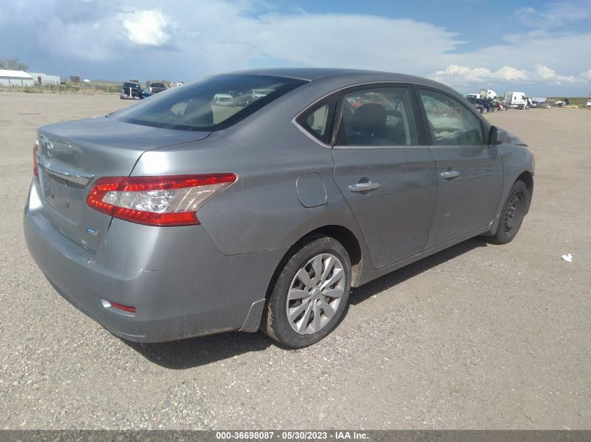 2014 NISSAN SENTRA S - 3N1AB7AP9EL683591