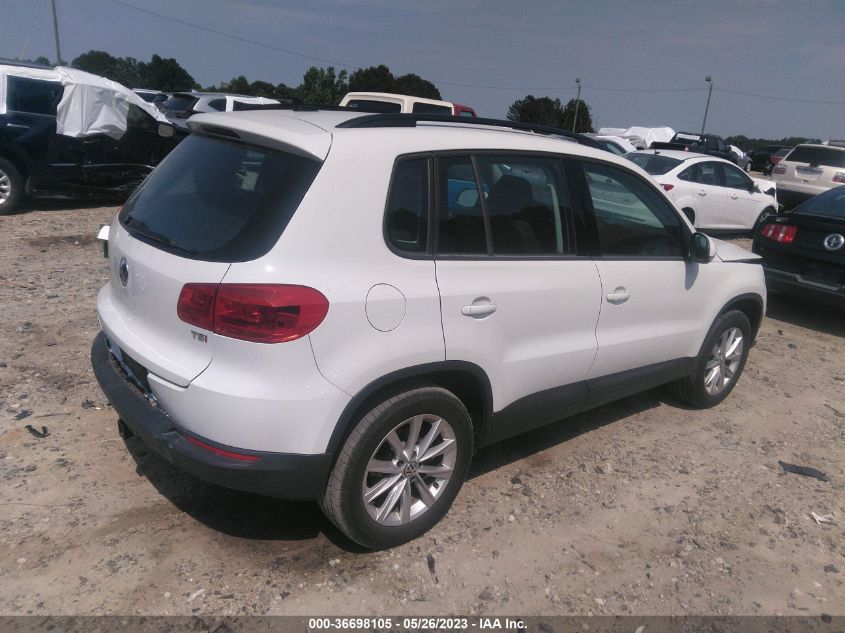 2017 VOLKSWAGEN TIGUAN - WVGAV7AX9HK043290