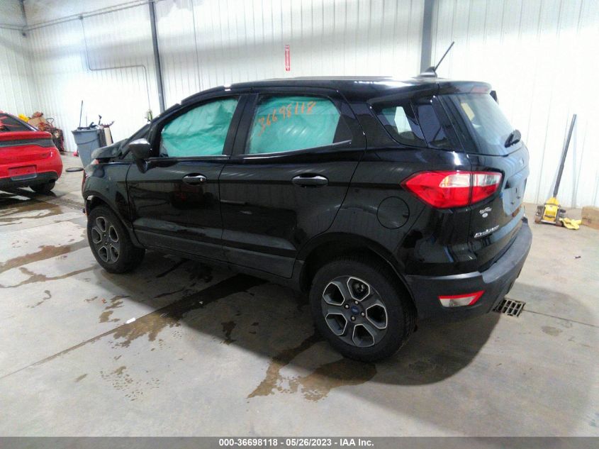2020 FORD ECOSPORT S - MAJ6S3FL4LT390505