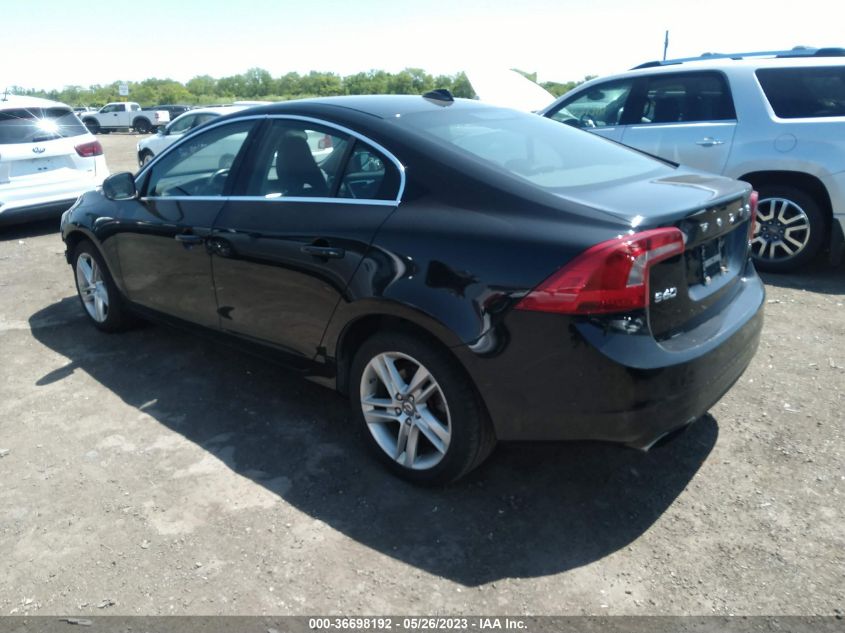 2014 VOLVO S60 T5 - YV1612FS7E2275138