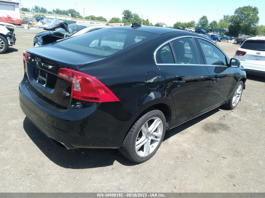 2014 VOLVO S60 T5 - YV1612FS7E2275138