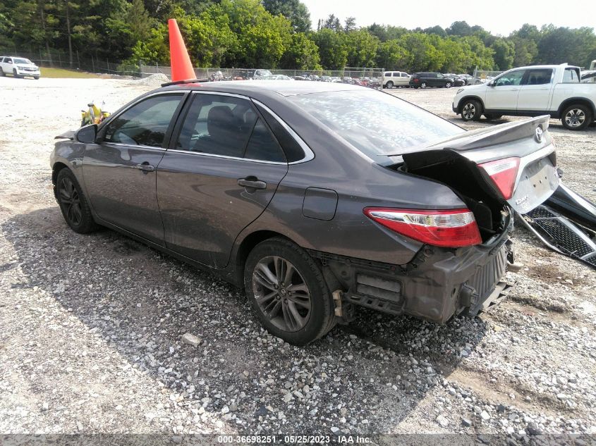 2016 TOYOTA CAMRY XLE/SE/LE/XSE - 4T1BF1FK7GU186673