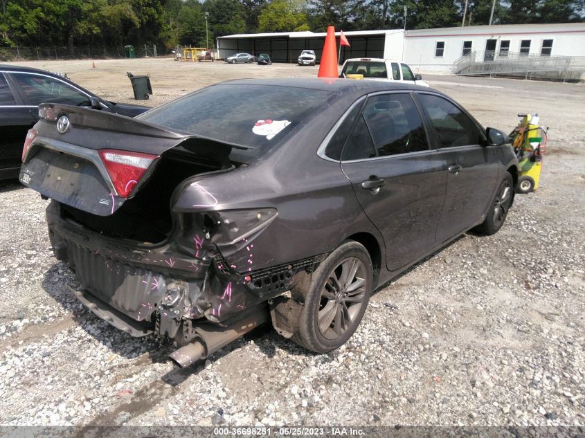 2016 TOYOTA CAMRY XLE/SE/LE/XSE - 4T1BF1FK7GU186673
